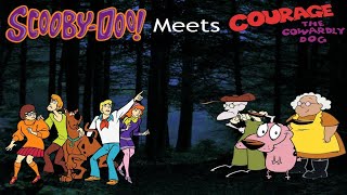 SCOOBY-DOO & COURAGE THE COWARDLY DOG CROSSOVER: TRAILER OUT