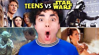 Teens React to the Original Star Wars for the First Time!!