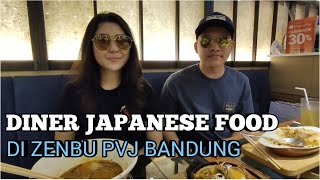 REVIEW MAKANAN JEPANG DI RESTORAN ZENBU 😍 #PVJBANDUNG #ZENBU #RAMEN #JAPANESEFOOD #KULINERBANDUNG