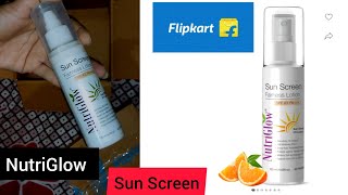 NutriGlow Sunscreen Unboxing and Reviews | NutriGlow Fairness Lotion SPF 40 | Cheap and Best