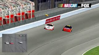 2001 cracker barrel 500 finish kevin harvick 1st win @ atlanta nascar racing 2003 season reenactment