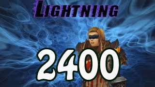 Lightning - 2400 - WoW Lvl 90 Windwalker Monk PvP - 5.4.7