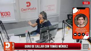 "Hay que ponerle un freno a este gobierno con movilizaciones como hoy" / Solano en Radio de Plata