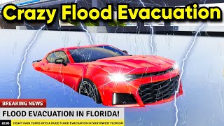 Crazy Huge Flood Evacuation In Southwest Florida!