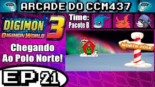 Arcade Do CCM437 BR - Digimon World 2003 EP 21 Chegando Ao Polo Norte! (BR)