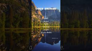 God’s Promise I 5 May 2024 #Shorts