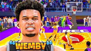 7'1 VICTOR WEMBANYAMA DEMIGOD BUILD Has CRACKED NBA 2K24