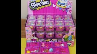 Shopkins Season 2 Part 1 Unwrapping of Shopkins