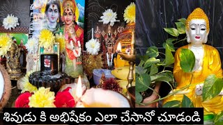 శివయ్య కి అభిషేకం | ఇంటికి కొత్త అతిధి వచ్చారు | shivaratri vlog