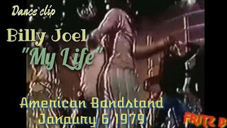 Billy Joel 📀 "My Life" American Bandstand 70's dance clip 🪩 Jan 6 1979