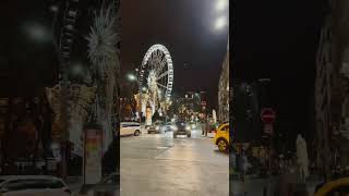 FERRIS WHEEL OF BUDAPEST 🎡 #viral #shorts #trending #light #budapest #hungry #enjoy #fun #nightcore