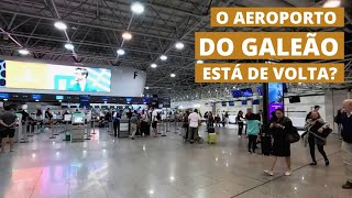 Situação atual do Galeão | 2023 | Mais movimento, novas lojas e novos voos