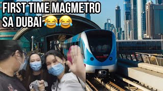 Fist Time Sumakay ng Metro sa Dubai | Exploring Dubai | The Aivee Kingdom