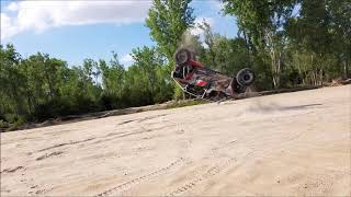 Nasty Flip / Crash in the RZR XP4T!  WE WILL REBUILD!