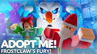 ADOPT ME CHRISTMAS UPDATE | FROSTCLAW'S FURY | GAMEPLAY WALKTHROUGH