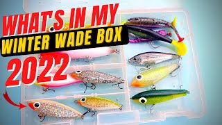 What's in my WADE BOX ***Lures of THE QUEST***