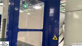 LINEA VERTICAL CNC VF 350 Y LAMINADORA HORIZONTAL HC 280.