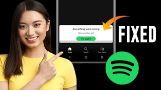 Fixed Spotify Something went wrong Try again | Spotify Login error fixed