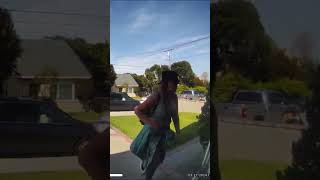 Shocking Footage | Woman Caught Stealing Amazon Package on Home Security Camera 📦