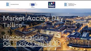 Market Access Day Estonia 2023, in english