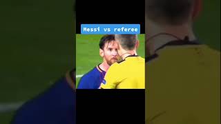 Messi  vs Referee CONFRONTACIÓN