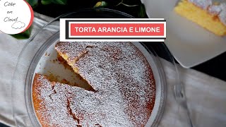 Torta arancia e limone soffice 🍊🍋