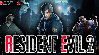 Leon, Zombies, and Lickers OH MY! Resident Evil 2 Part 1