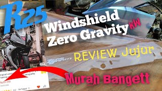 Review Windshield R25 Zero Gravity KW‼️Cuma 50ribuan