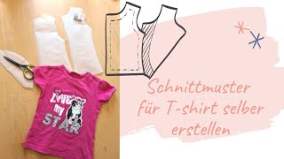 T-shirt SCHNITTMUSTER selber erstellen