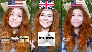 British English vs American English vocabulary compilation / English vocabulary lesson