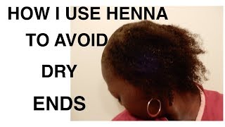 How I Avoid Dry Ends Using Henna