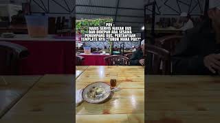 POV pertanyaan template setiap servis makan bus #shorts #pov #bus