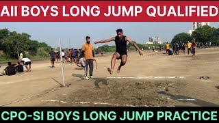 😯 DELHI POLICE BOYS LONG JUMP TECHNIQUE ✌️🔥|| #longjump #longjumptechnique  #shortsvideo #viral