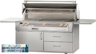 Alfresco 42" Gas Grill on Deluxe Cart in Stainless Steel W/Sear Zone Review