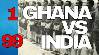 The Day India Beat Ghana 99 - 1 in Football