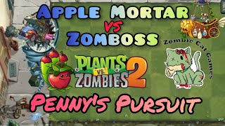 Plants vs Zombies 2: Penny's Pursuit - Apple Mortar VS Zomboss - Learn how to play with FREE Plants!