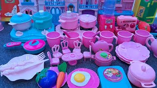 ASMR 5 minutes Satisfying with Unboxing Hello Kitty Sanrio Kitchen Set ll Cooking toys  l tiny toy