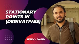 STATIONARY POINTS IN DERIVATIVES #equationofaline