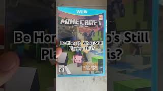 Is Anyone Still Playing This? #minecraft #wiiu