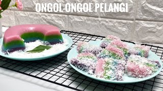 Cara membuat ongol ongol pelangi. Bahan murah dan super ekonomis