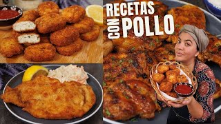 3 Recetas con Pollo fáciles y ricas para el menú semanal