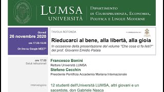 Il libro di don Giovanni: Cristo vuole farci partecipi della sua gioia.