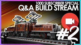 Q&A Build Stream! w/ Girlfriend | Crocodile Locomotive Part 2!