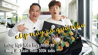 Ngô Kiến Huy "quẩy" tưng bừng nhận xe mới sau thành công cafe The Bunny. Có quà đặc biệt tặng fan!