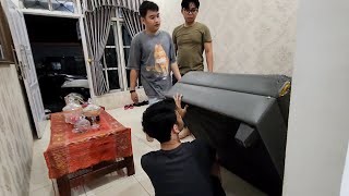 PERSIAPAN SOFA DATANG !! BUANG KABEH SING LAWAS LANJUT PENGAMBILAN GORDEN BARU