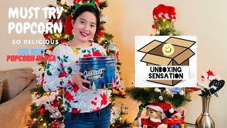 Must try Garrett Popcorn(Frango Chocolate), Unbox & Review- Unboxing Sensation