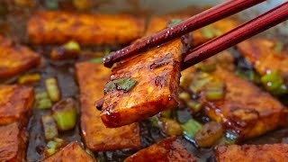 How To Make Tofu Taste Good | sweet & sticky tofu recipe