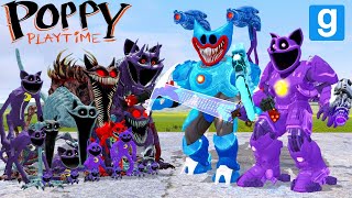 MECHA TITAN HUGGY vs ALL POPPY PLAYTIME CHAPTER 3 (Garry's Mod!) #1