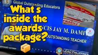 AWARDS PACKAGE UNBOXING | 2021 Global Outstanding Teacher