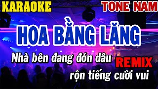 Karaoke Hoa Bằng Lăng Remix Tone Nam ( C#m ) | 84